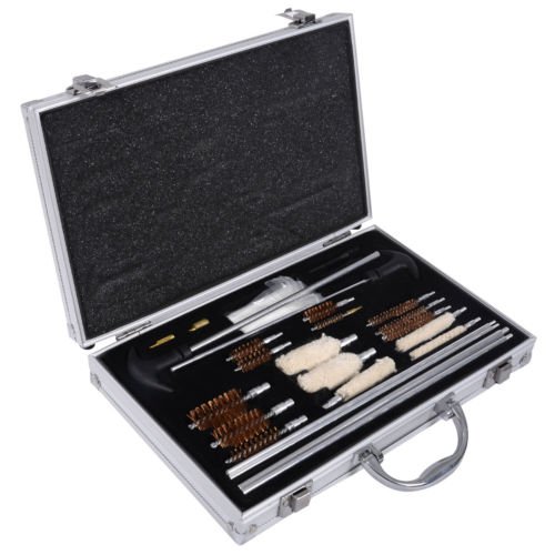 78PC Universal Gun Cleaning Kit Rifle Pistol Handgun Shotgun Firearm Cleaner New