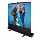 Goplus Floor Projector Projection Screen 80"" 4:3 Foldable Pull Up Aluminium Case