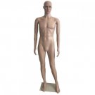Male Full Body Realistic Mannequin Display Head Turns Dress Form wBase 185