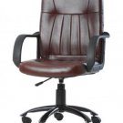 New Brown Modern Office Executive Chair Computer Desk Task Hydraulic O2221
