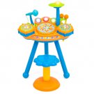 Best Choice Products Electronic Toy Kids Drum Set w/ Stool, Microphone