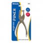 Single Hole Hand Paper Puncher Rubber Grip 1/4" Round Circle Bazic&Acirc;&reg; Brand, New!