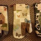 Oven Mitt Kitchen Mitten Hot Tray Holder 100% Cotton for Baking Holiday Home 13"