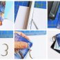 1" Metal Book Rings With Nickel Finish - Pack of 12, US Stock + Free Shipping