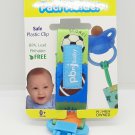 Paci Holder Blue Boys Sports Theme Babies Pacifier Holder