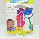 Paci Holder White Flower Design Babies Pacifier Holder