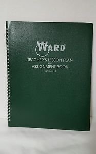 Ward Teacher Lesson Plan and Assignment Book #18..