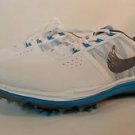 Nike Womens Lunar Control Golf Shoes White/Cool Grey blue lagoon 704676