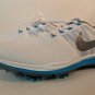 Nike Womens Lunar Control Golf Shoes White/Cool Grey blue lagoon 704676