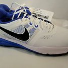 Nike Lunar Command Golf Shoe Size 10 White/Black Lyon Blue