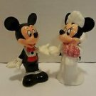 Disney Mickey and Minnie Mouse Wedding Salt & Pepper Shakers