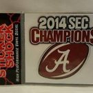 Alabama Crimson Tide 2014 SEC Football Champions Decal small
