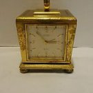 Guardier 8-Days Golf Trophy Atmospheric Desk Clock, Switzerland, 1950s