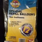 New Sealed Balzac Official Balloon Ball Official Refill Balloons 1998 pack of 10