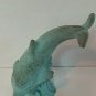Lenox Cast Dolphin Riding Waves Figurine Sculpture