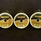 Maxima Clear 30 lbs 27yds Leader Material Fishing Line 3 PACK