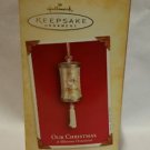 Hallmark Keepsake Ornament OUR CHRISTMAS A MILESTONE ORNAMENT jp