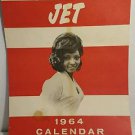 VINTAGE JET CALENDAR 1964 AFRICAN AMERICAN WOMEN IN SWIMSUITS 1964