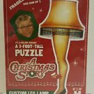 A Christmas Story - 3 Foot Tall Custom Leg Lamp Shaped Puzzle - 500 Pieces