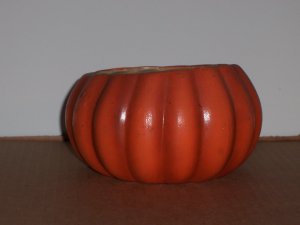 Orange Pumpkin Bowl