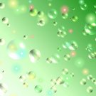 Bubble in Green Template