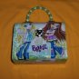 Bratz Tin Roll Purse - Beaded Metal Tote - Toy Carrier