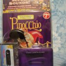 Pinocchio - 2 classic books with studio cassette player