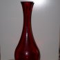 Tall Red Vase - Made in Spain