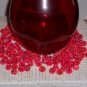 Tall Red Vase - Made in Spain