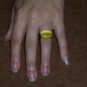Handmade Mellow Yellow Ring