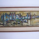 Agmon Moshe { Israeli, b - 1934 } oil on board