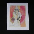 Batia Magal (Israel, b-1953) mixed media on paper