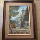 Marvelous oriental oil on canvas painting