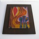 David Gev (Israel, 1960) art glass on board painting