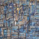 Maria Helena Vieira da Silva (French, 1908-1992) tempera on paper
