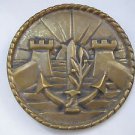 Israel Navy IDF Army Zahal Military Bronze Plaque