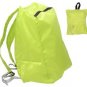 Ultra Lightweight Waterproof Lime 14L Foldable Travel Backpack Outdoor Rucksack