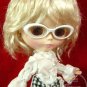 Releaserain Blythe Doll Glasses White Eyeglasses #A9