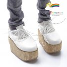 SD13 Boy Dollfie Fringe Rocking Horse Nana Shoes White