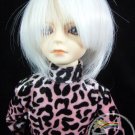 Mini Super Dollfie MSD Milky White 7-8 Wig #4051-1001