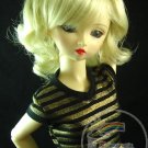 Super Dollfie SD Blonde Middle-Cut Lady Curl 8-9 Wig