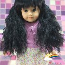 American Girl Doll Heat Resistant 12-13 Wig Black #A004
