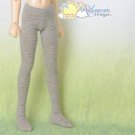 Doll Clothes Pantyhose Tights Yellow Stripe/Grey for MSD Kaye Wiggs Minifee BJD