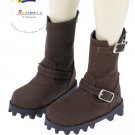 SD13 Boy Dollfie Doll Shoes Engineer Boots Suede Brown