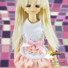 Dollfie MSD Blond Long 7-8 Heat Resistant Wig #D4002