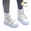Buckles Ankle Leather Sneakers Boots Shoes Ivory for SD Dollfie dolls
