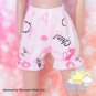 Doll Clothes Pink Tower Cat Bloomers Pants for Tyler/Ellowyne/14" Kish/MSD BJD