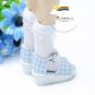 P. Blue Checker Shoes Sandals f/ Yo-SD Dollfie/12" Kish