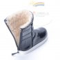 Releaserain Doll Shoes Snow Jogger Lining Boots Patent White for Slim MSD BJD