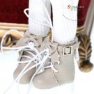 Blythe/Lati Yellow Shoes Victorian Leather Boots Khaki